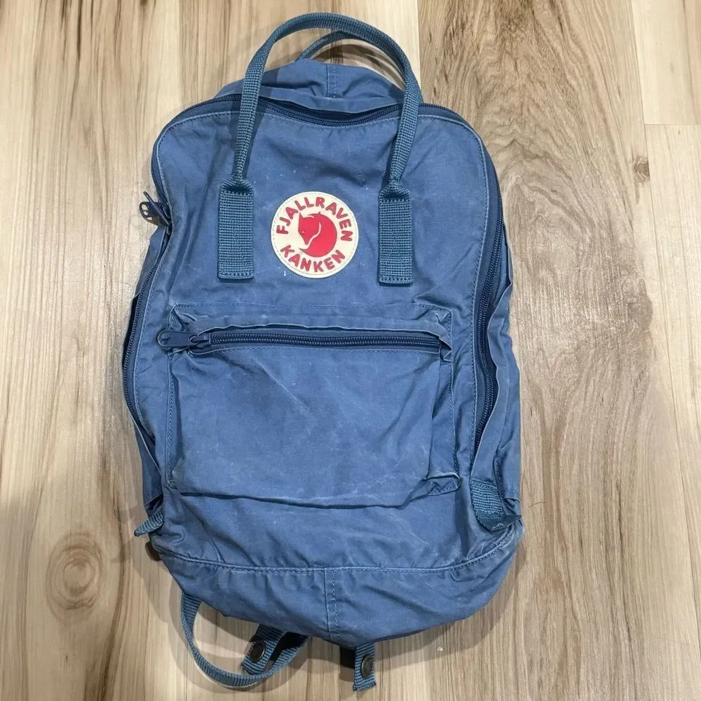 Fjallraven Kanken Blue Mini Backpack